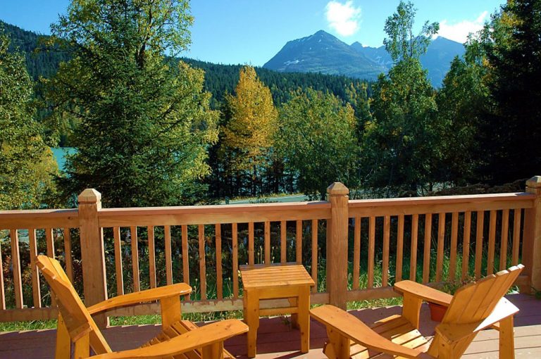 Trail Lake View Balcony with mountain view